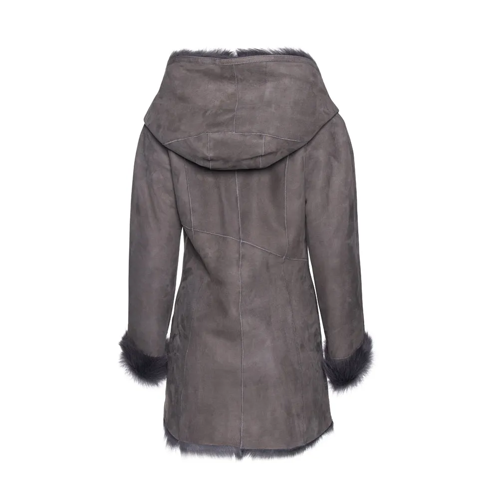 CODY Toscana Shearling Hooded Jacket