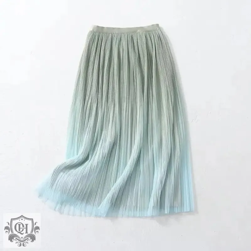 Colour Gradient Midi Skirt