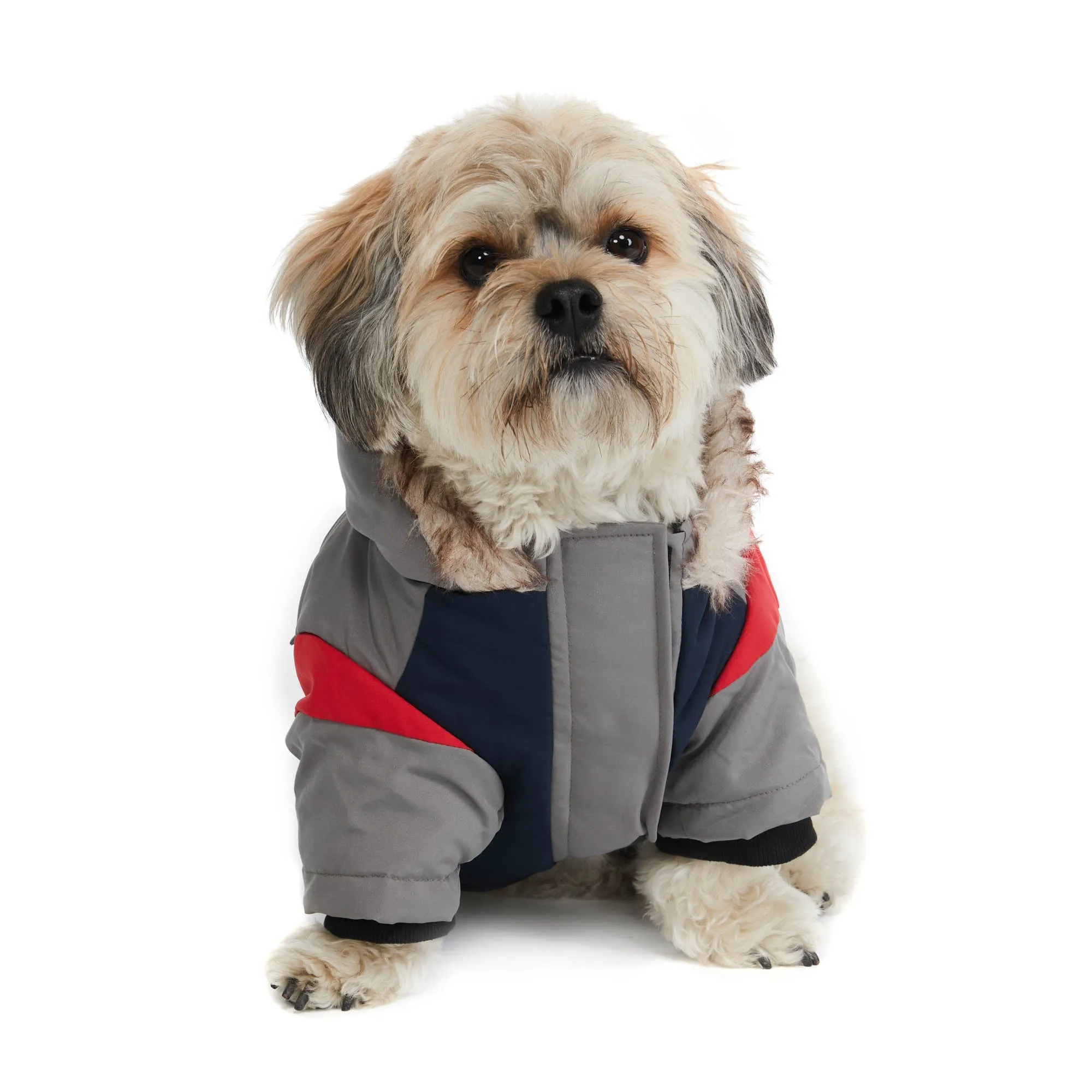 Hooded Retro Ski Parka Jacket