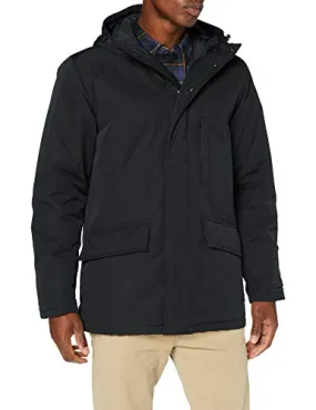 Levi's Woodside Utility Parka Giacca, Jet Black, L Uomo