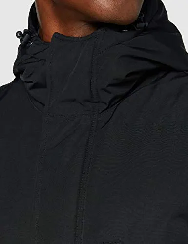 Levi's Woodside Utility Parka Giacca, Jet Black, L Uomo