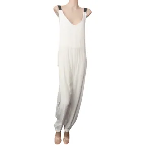 Taylor white jumpsuit, size L/12-Hire Only